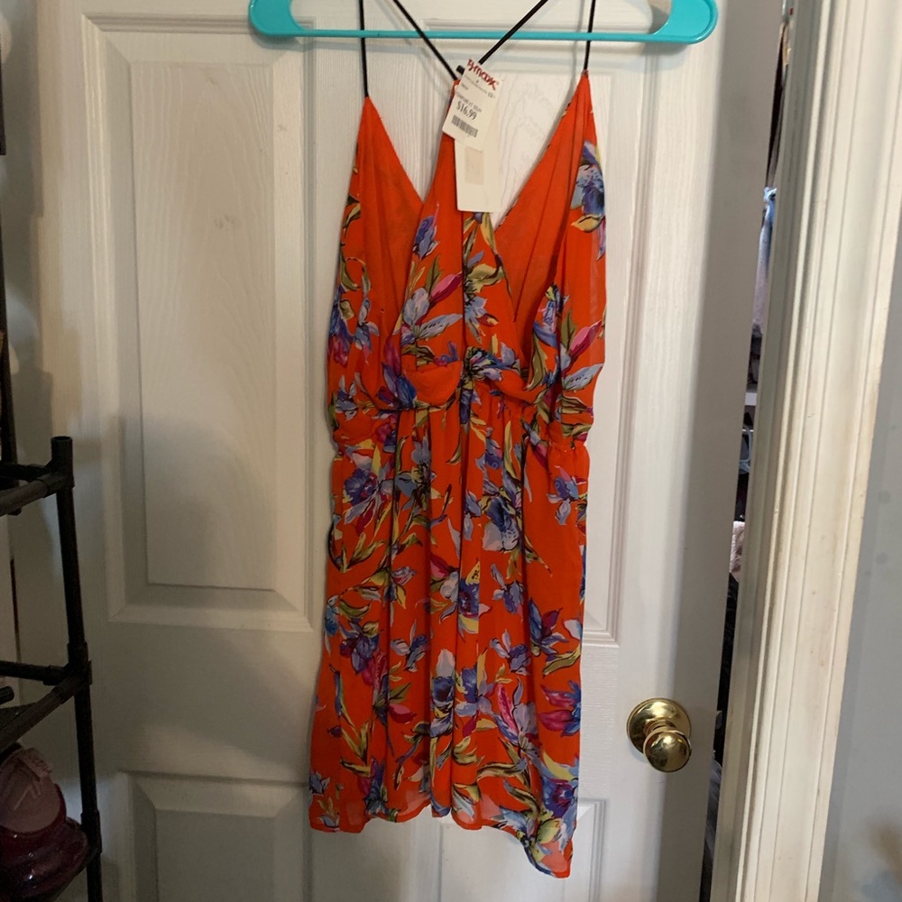 Orange Summer Dress